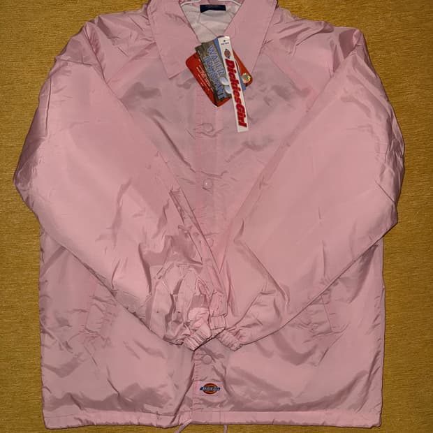 디키즈 바람막이 자켓 핑크 M