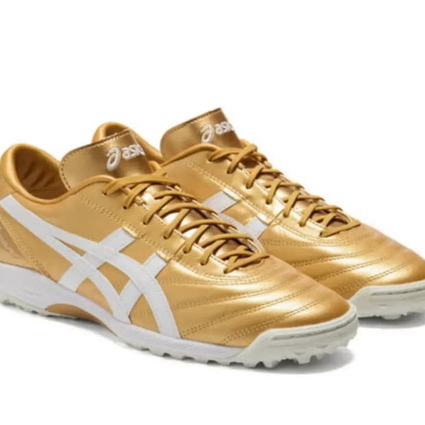 아식스 C3 FF TF 골드/화이트