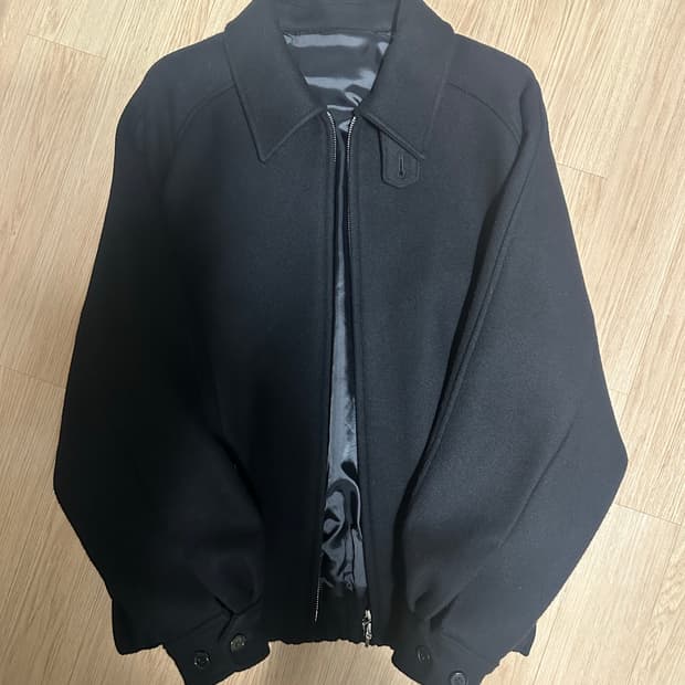 블랭크룸 울 스윙탑 블루종 블랙 2사이즈