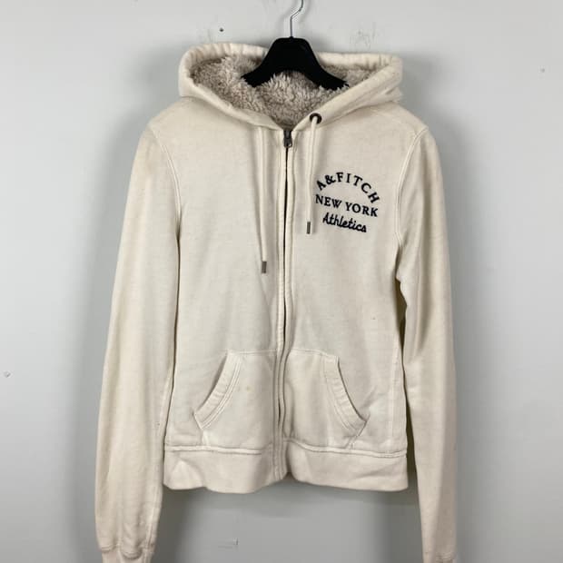 아베크롬비 양털 퍼 후드집업 M <538>