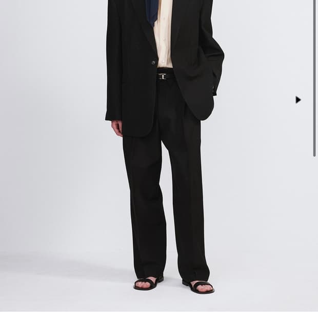 CLASSIC SINGLE SUIT JACKET (BLACK) L