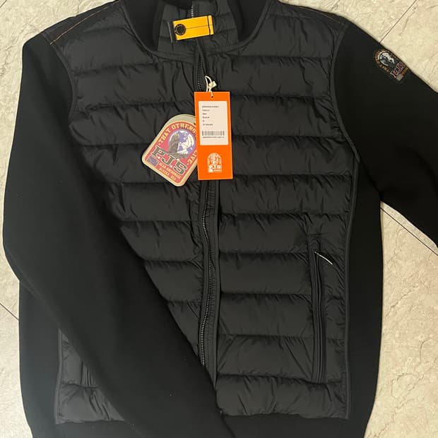 파라점퍼스 takuji 니트패딩 m 백화점판 새상품