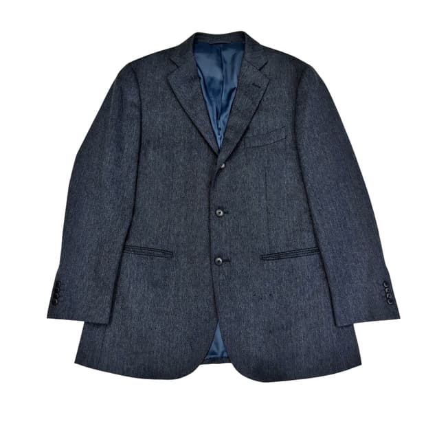 미츠미네 Japan 3버튼 헤링본 블레이저