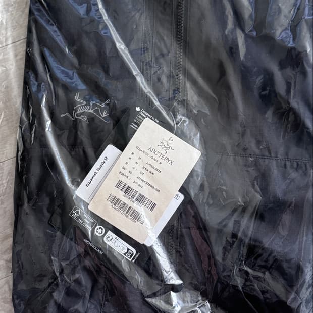 아크테릭스 26ss 스쿼미시 블랙 S