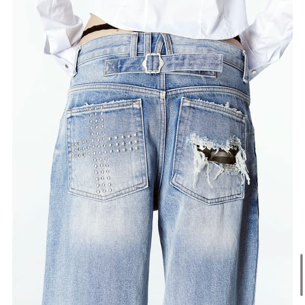2000아카이브 SNYDER WIDE DENIM 사이즈 02