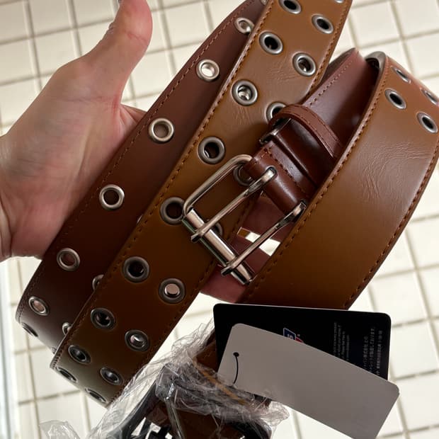 디키지 아일렛 벨트 ( 다크브라운 )