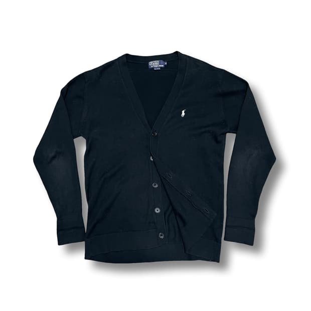 [S] 폴로 랄프로렌 빈티지 블랙 가디건