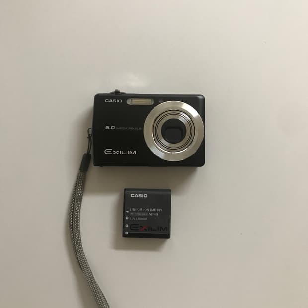 작례O) 카시오 exilim ex-z600 빈티지 디지털카메라