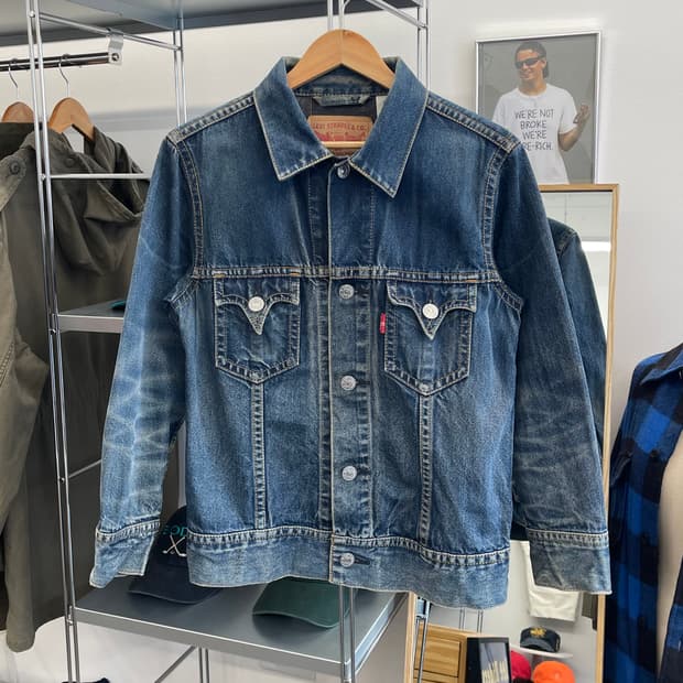 리바이스 타입원 데님 자켓 (L)