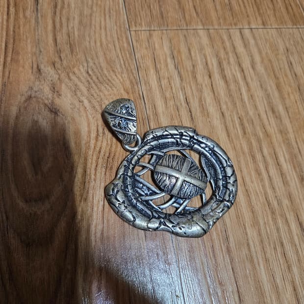 빈티지 엔틱 스타일 남성용참 목걸이 