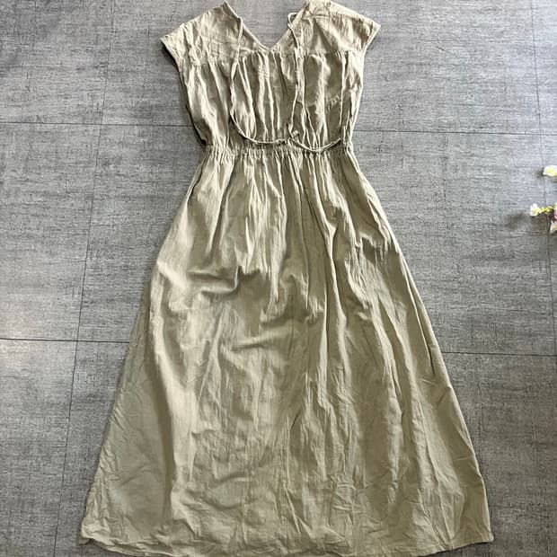 일본빈티지 Plechyrgiel 하구미모리걸 할메카지 슬립롱원피스