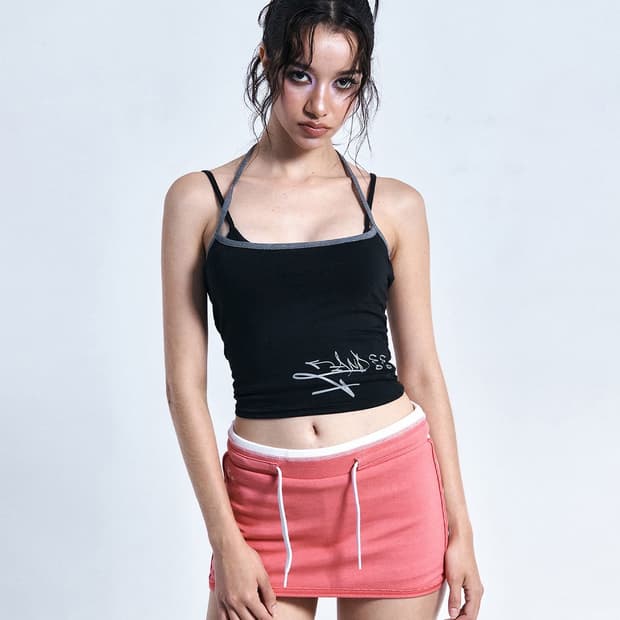 플리즈노팔로우 Zinnia Layered Halter Sleeveless