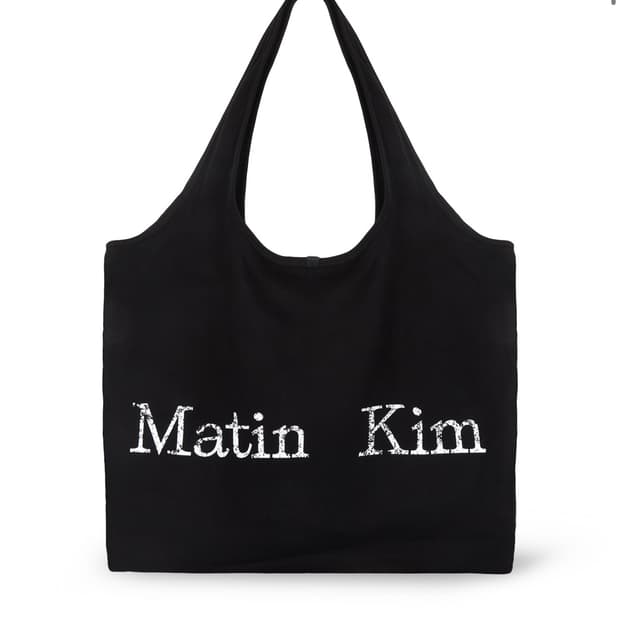 마뗑킴 에코백 블랙