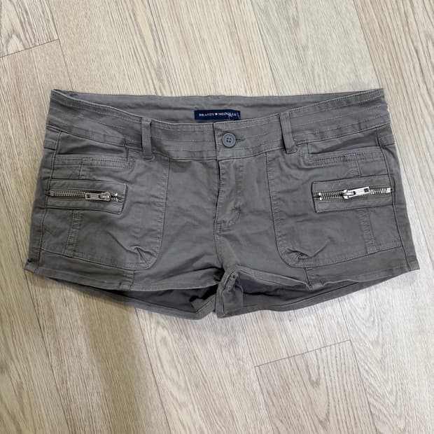 브랜디멜빌 카고쇼츠 카키그레이