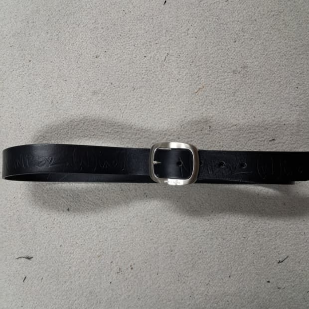 넘버나인 가죽벨트