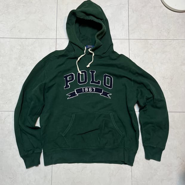 폴로 랄프로렌 신형 POLO 로고 후드 xl