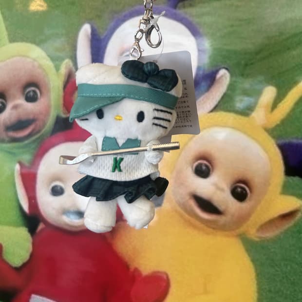 키티 골프 키링