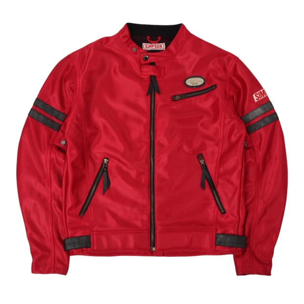 Simpson 심슨 모터사이클 바이커 자켓