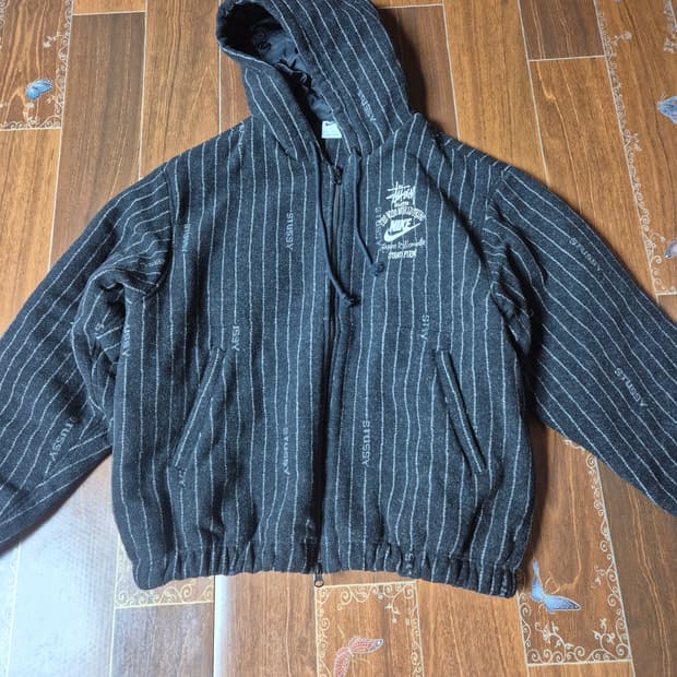 나이키 스투시 NRG 스트라이프 울 자켓 DR4023-010