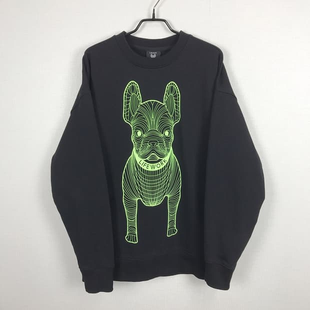 라이프워크 라독 빅로고 맨투맨 티셔츠 남성M