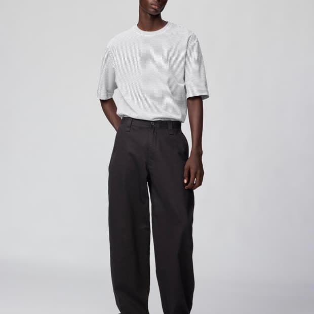 유니클로 U 와이드핏 치노 / 블랙 82 ( 32-34 )