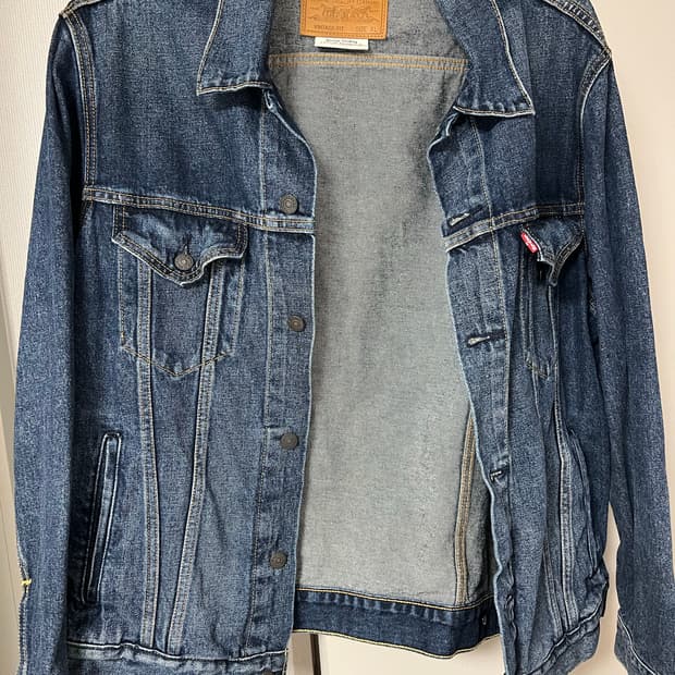 리바이스 청자켓 XL