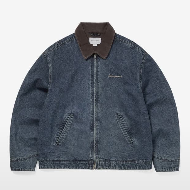 L) 디스이즈네버뎃 데님 워크 자켓 블루
