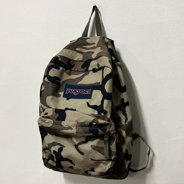 잔스포츠 카모 백팩