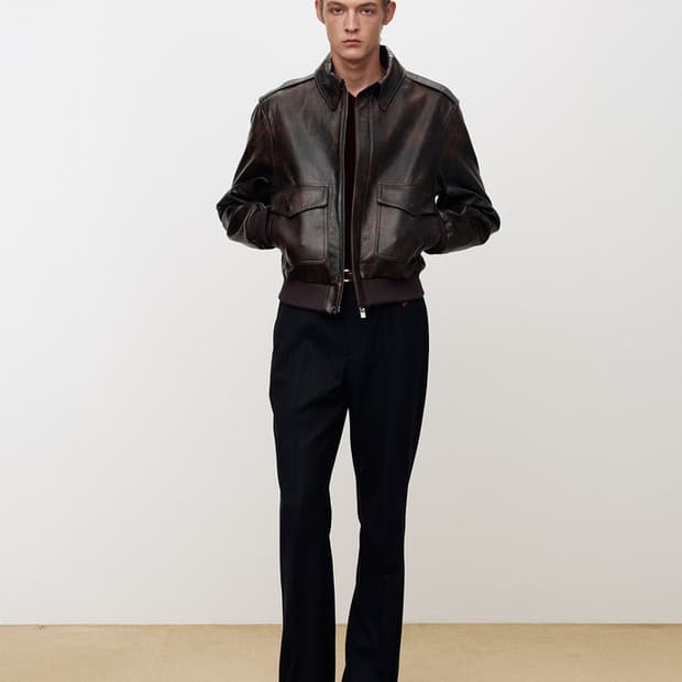 토니웩 고트 레더 자켓 XL