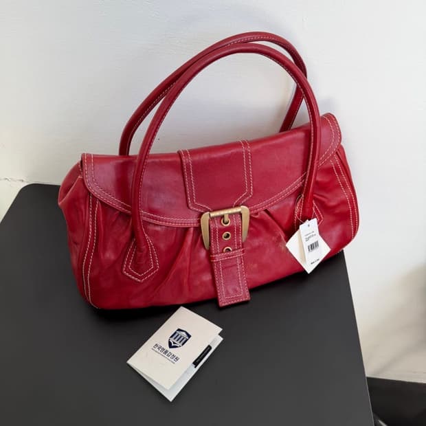 셀린느 빈티지 버클레더 숄더백