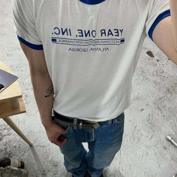 80-90s Stedman ringer tee 🇺🇸