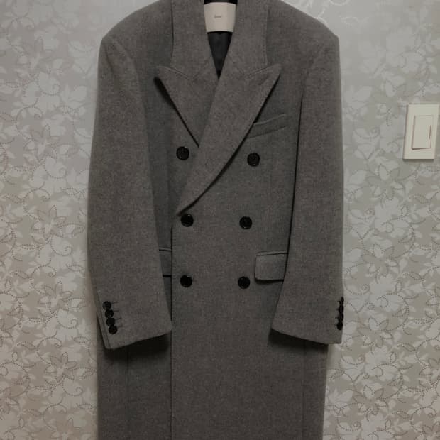 던스트 더블 코트 그레이 L