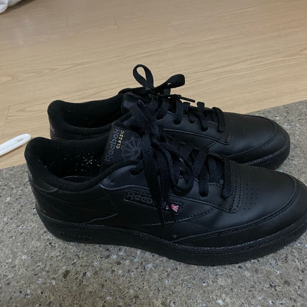 리복 클럽c 85 블랙