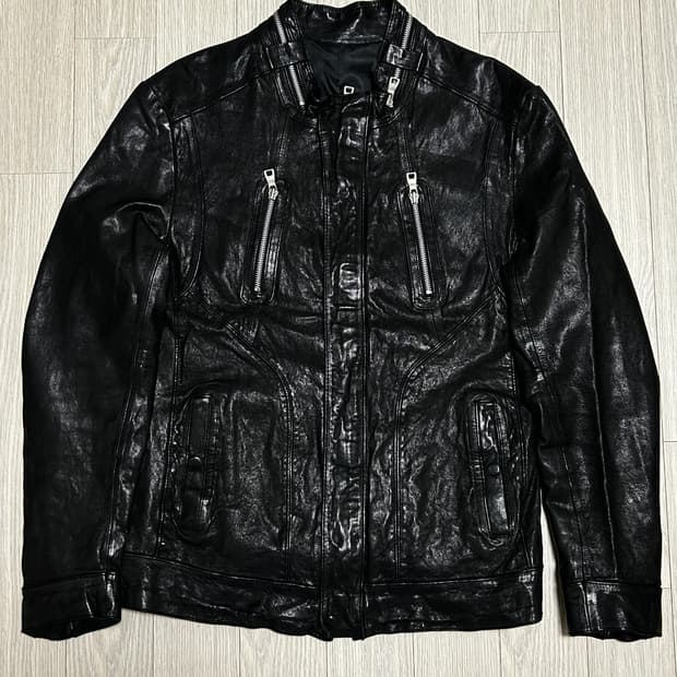 이태리 가죽자켓