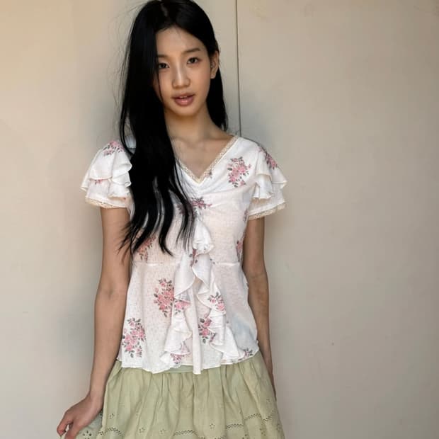 인앤양인하모니 프릴탑 로즈