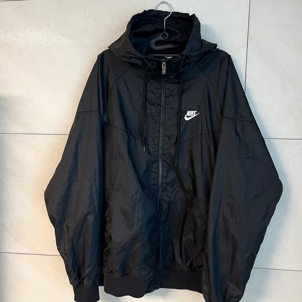 나이키 윈드브레이커 바람막이 블랙 [2XL]