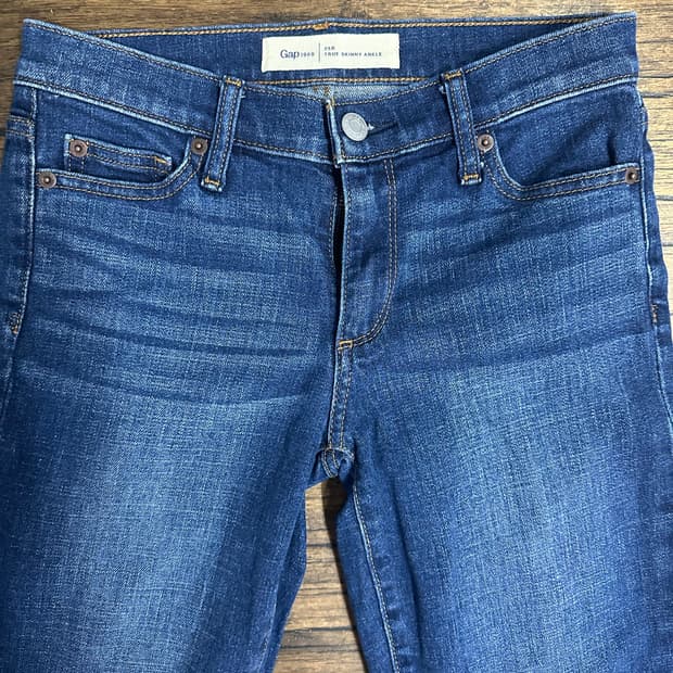GAP 1969 크롭 스키니 데님팬츠 26사이즈