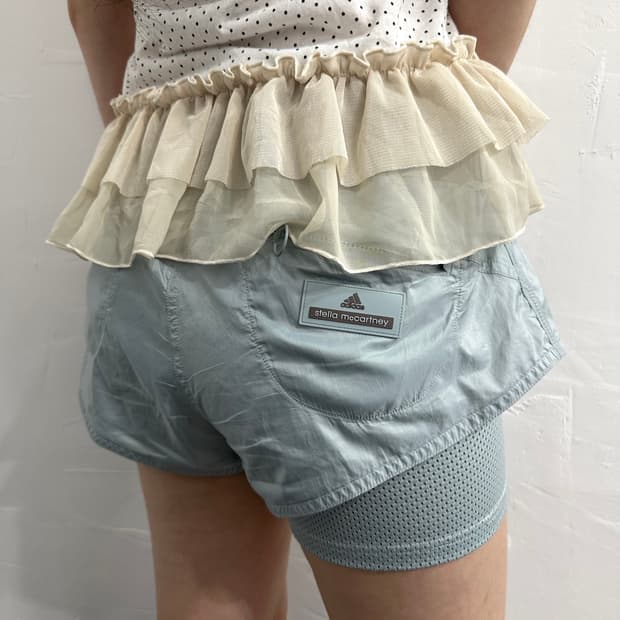 adidas x stella mccartney short pants