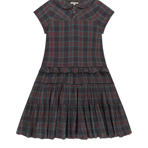 2 코이세이오 26ss 로우 엣지 원피스 퍼플