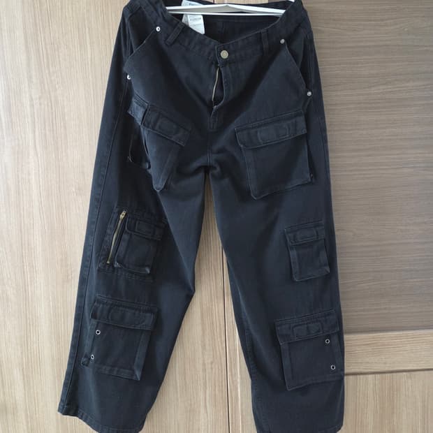 에잇세컨즈 카고 통바지 34