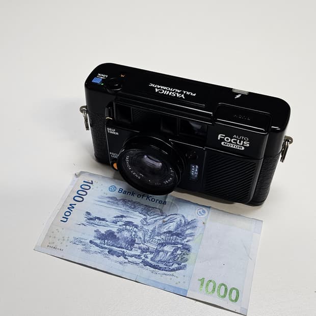 작례O 명기 야시카 풀오토매틱 필름카메라 빈티지 필카