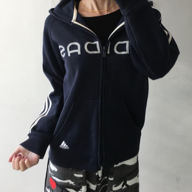아디다스 삼선 후드집업