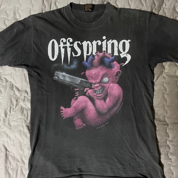 The Offspring 1994 smash 투어 티셔츠 