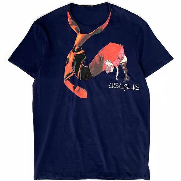 USUALIS 프린팅 티셔츠 