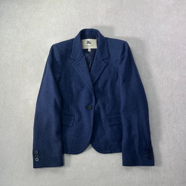 W 100 버버리 울 블레이저 자켓