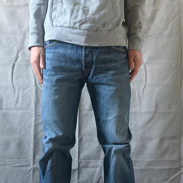 리바이스 501 데님 33/32