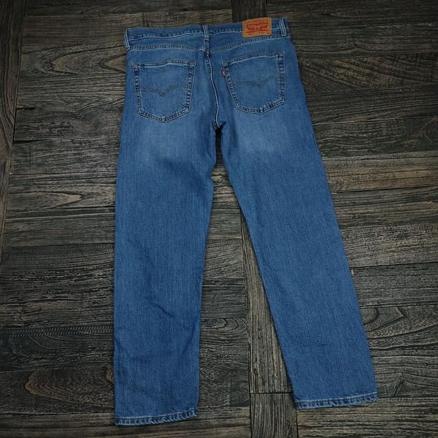 리바이스 502 안감 기모 슬림핏 데님 팬츠 청바지 M16645