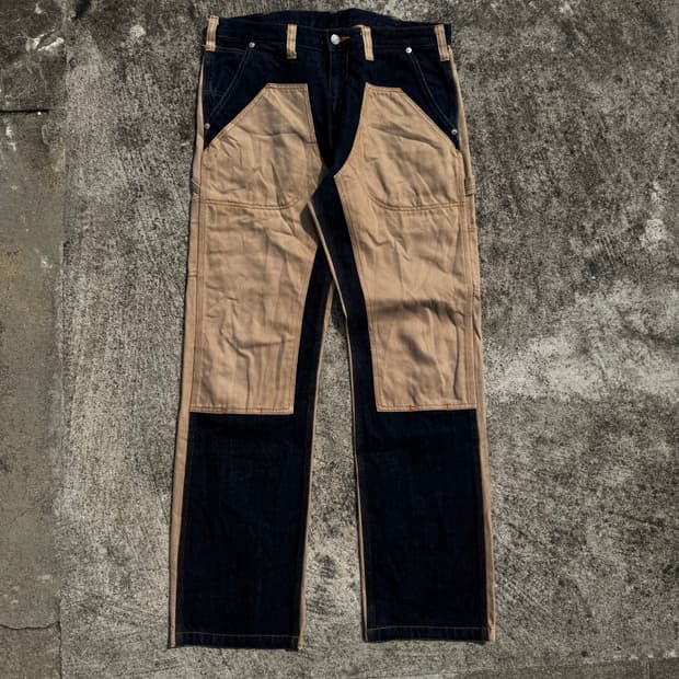 [36] Kojima Genes 코지마진 더블니 데님 팬츠