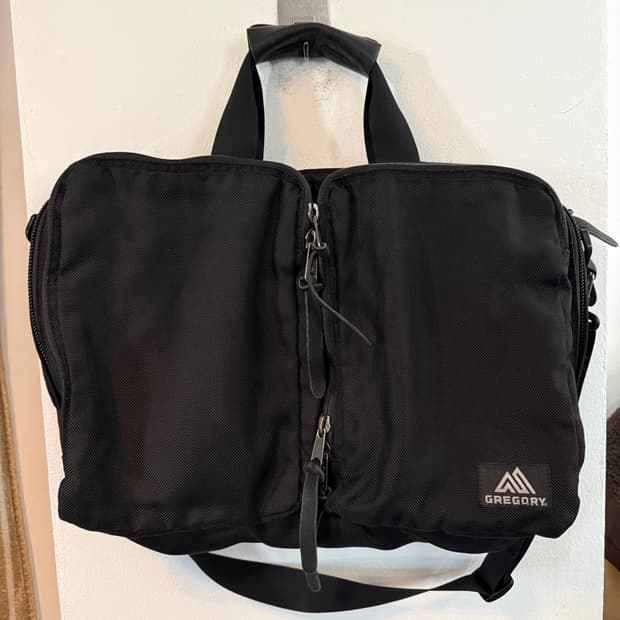 그레고리 3way bag black
