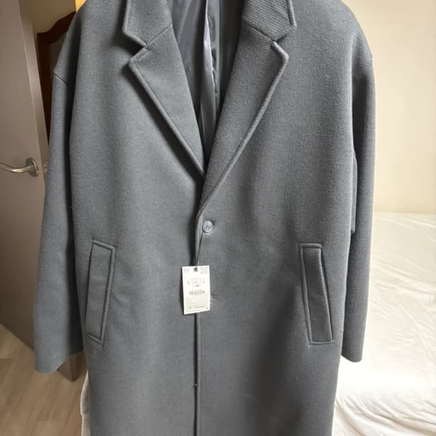 새상품 자라 더블코트 L